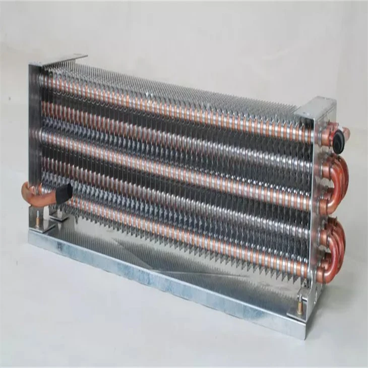 Tubos aleteados extruidos de doble refrigeración