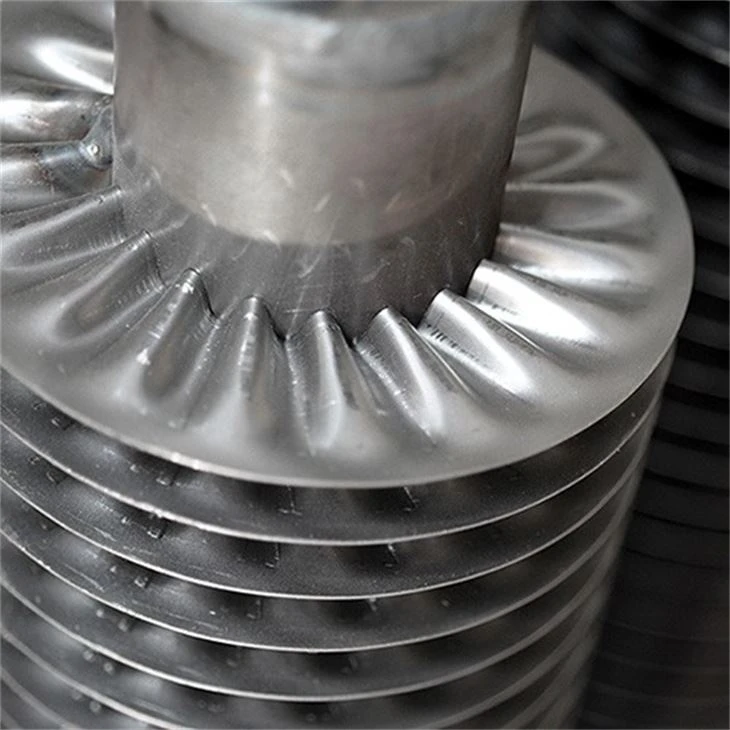 Tubi alettati a spirale per brasatura economici
