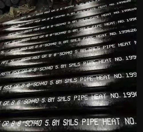 Tubo Acciaio al Carbonio Astm A53 Gr A/B